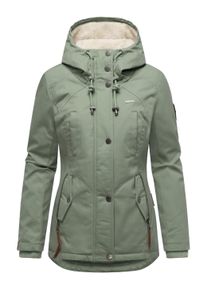 Winterjacke Marikoo "Winterjacke Bikoo", Damen, Gr. L, gr&uuml;n (smokey mint), Obermaterial: 100% Baumwolle CO. Obermaterial: Futter: 100% Polyester PES. 100% Polyester PES., Jacken Winterjacke