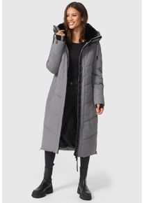 Winterjacke Marikoo "Marikoo Nadaree XVI Damen Winterjacke B979", Damen, Gr. S, grau, Obermaterial: 100% Polyester PES., Jacken Winterjacke