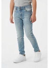 5-Pocket-Jeans Cars Jeans "Jeans Balboa", Jungen, Gr. 13 (158), N-Gr, blau (porto wash), Denim/Jeans, Obermaterial: 89% Baumwolle, 8% Polyester, 3% Elasthan, Abriebeffekte, loose fit normal, Jeans 5-Pocket-Jeans, in coolen Waschungen