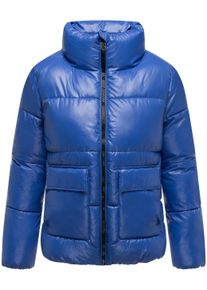 Kurzjacke Navahoo "Kurzjacke Eispracht 14", Damen, Gr. M, blau (galaxy blau), Obermaterial: 100% Polyester PES. Obermaterial: Futter: 100% Polyester PES. 100% Polyester PES., Jacken Kurzjacke
