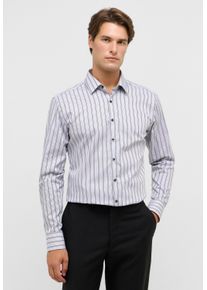 Langarmhemd Eterna "SLIM FIT", Damen, Gr. 43, Normalgr&ouml;&szlig;en, schwarz, Twill, 100% Baumwolle, schmal, Manschette, Hemden Langarmhemd, NON IRON (b&uuml;gelfrei)