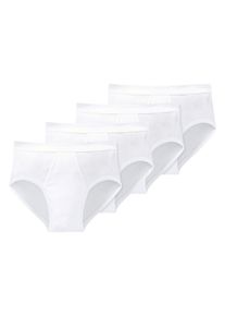 Slip Schiesser "Slip 4er Pack", Herren, Gr. 3XL, wei&szlig;, Obermaterial: 100% Baumwolle CO., Unterhosen Slip