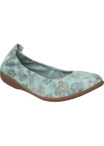 Ballerina Josef Seibel "Fenja 01, mint-multi", Damen, Gr. 40, gr&uuml;n (mint, multi), Obermaterial: 100% Rindsleder Leather cow., Schuhe Ballerina