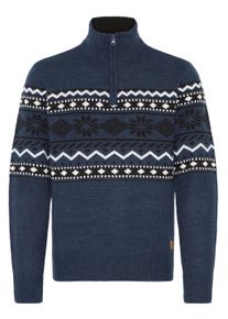 Troyer Blend "Troyer BHNolan", Herren, Gr. XXL, blau (marineblaus), Obermaterial: 100% Polyacryl PAN., Pullover Troyer