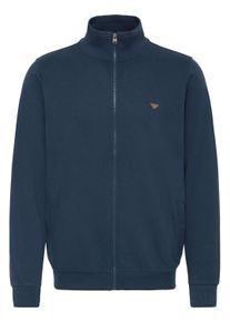 Sweatjacke Blend "Trainingsjacke BHLapox", Herren, Gr. L, blau (marineblaus), Obermaterial: 100% Baumwolle CO., Sweatjacken Sweatjacke