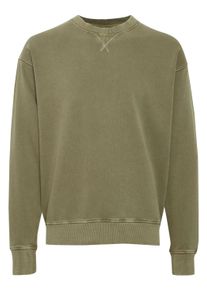 !Solid Longpullover SOLID "Sweatshirt SDMatt", Herren, Gr. XL, gr&uuml;n (dusty olive), Obermaterial: 80% Baumwolle CO. 20% Polyester PES., Sweatshirts Longpullover