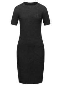 Strickkleid Ragwear "Strickkleid Kolya", Damen, Gr. L, N-Gr, schwarz, Obermaterial: 100% Baumwolle CO., Kleider Strickkleid