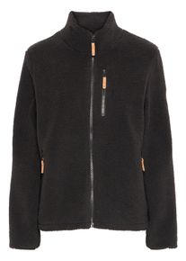Fleecejacke North Bend "Fleecejacke NBSamanta W", Damen, Gr. 38, schwarz, Obermaterial: 100% Polyester PES., regular fit normal, Jacken Fleecejacke