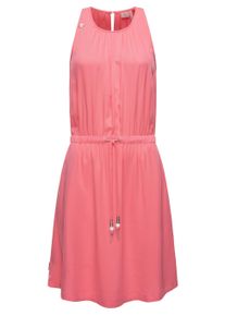 Blusenkleid Ragwear "Sommerkleid Sanai", Damen, Gr. XXL, N-Gr, rot (coral23), Obermaterial: 100% Viskose CV. Obermaterial: 100% Viskose CV., Kleider Blusenkleid