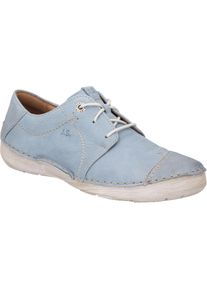 Schn&uuml;rschuh Josef Seibel "Fergey 20, skyblue-kombi", Damen, Gr. 38, blau (skyblau, kombi), Obermaterial: 100% Rindsleder Leather cow., Schuhe Schn&uuml;rschuh