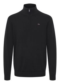 Troyer FQ1924 "Troyer FQElias", Herren, Gr. XXL, schwarz (schwarz beauty), Obermaterial: 70% Baumwolle CO. 30% Polyester PES., unifarben, normal, Rundhals, Pullover Troyer