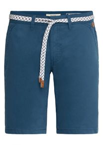 Chinoshorts Blend "Chinoshorts BHRagna", Herren, Gr. L, N-Gr, blau (ensign blau), Obermaterial: 100% Baumwolle CO., Hosen Chinoshorts