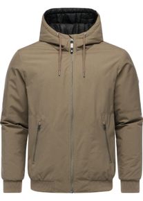 Winterjacke Ragwear "Winterjacke Stuartt YOUMODO", Damen, Gr. M, braun (mocca), Obermaterial: 100% Polyester PES. Obermaterial: Futter: 100% Polyester PES. 100% Polyester PES., Jacken Winterjacke