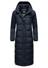 Steppmantel Navahoo "Steppmantel Isalie", Damen, Gr. XXL, blau (navy), Obermaterial: 100% Polyester PES. Obermaterial: Futter: 100% Polyester PES. 100% Polyester PES., M&auml;ntel Steppmantel