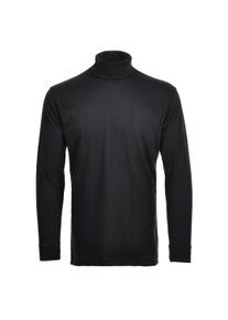 Sweatshirt Ragman "Longsleeve Langarm Basic Rollkragen Regular Fit", Herren, Gr. L, schwarz, Obermaterial: 100% Baumwolle CO., Sweatshirts Sweatshirt