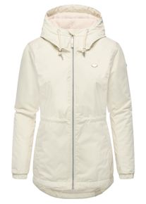 Winterjacke Ragwear "Winterjacke Dankka Warm", Damen, Gr. S, beige (ecru25), Obermaterial: 100% Polyester PES. Obermaterial: Futter: 100% Polyester PES. 100% Polyester PES., Jacken Winterjacke