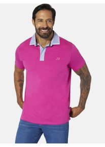 Poloshirt Jan Vanderstorm "Poloshirt DANHY", Herren, Gr. XL, pink, Obermaterial: 100% Baumwolle CO., Shirts Poloshirt