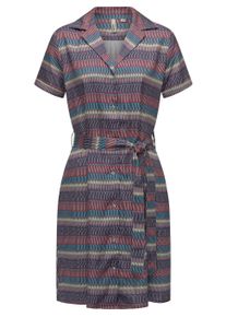 Sommerkleid Ragwear "Sommerkleid Sawira", Damen, Gr. S, N-Gr, blau (night blau), Obermaterial: 100% Lyocell CLY., Kleider Sommerkleid