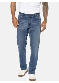 5-Pocket-Jeans Jan Vanderstorm "Tiefbundjeans FJORDSEN", Herren, Gr. 58, N-Gr, blau (hellblau), Obermaterial: 98% Baumwolle CO. 2% Elasthan EL., Jeans 5-Pocket-Jeans