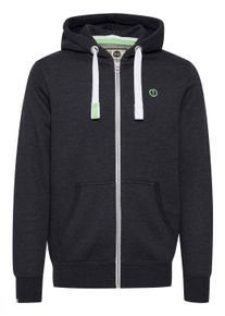 !Solid Kapuzensweatjacke SOLID "Kapuzensweatjacke SDBennZip", Herren, Gr. L, grau (dar grau m), Obermaterial: 50% Baumwolle CO. 50% Polyester PES., Sweatjacken Kapuzensweatjacke