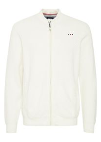 Sweatjacke FQ1924 "Sweatjacke FQKyle", Herren, Gr. XL, wei&szlig; (cloud dancer), Obermaterial: 100% Baumwolle CO., normal, Sweatjacken Sweatjacke