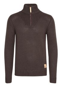 !Solid Troyer SOLID "Troyer SDPetro", Herren, Gr. XL, braun (coffe b me), Obermaterial: 50% Baumwolle CO. 50% Polyacryl PAN., Pullover Troyer