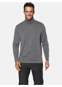 Rollkragenshirt Babista "Doppelpack Langarmshirt ULOR", Damen, Gr. M, grau (dunkelgrau rot), Obermaterial: 100% Baumwolle CO., Shirts Rollkragenshirt