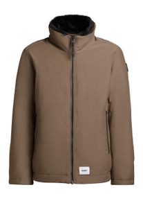 Outdoorjacke Khujo "Outdoorjacke Huey", Damen, Gr. S, gr&uuml;n (dull gr&uuml;n), Obermaterial: 83% Polyester PES. 17% Elasthan EL. Obermaterial: Futter: 100% Nylon NY. 100% Polyester PES., Jacken Outdoorjacke