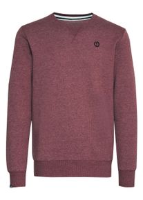 !Solid Longpullover SOLID "Sweatshirt SDBenn", Herren, Gr. L, rot (wine r mel), Obermaterial: 50% Baumwolle CO. 50% Polyester PES., Sweatshirts Longpullover