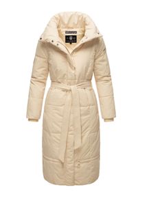 Steppmantel Navahoo "Steppmantel Mirenaa", Damen, Gr. XXL, beige (cream), Obermaterial: 100% Polyester PES. Obermaterial: Futter: 100% Polyester PES. 100% Polyester PES., M&auml;ntel Steppmantel