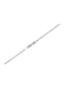 Adelia&acute;s Panzerarmband ADELIA&acute;S "Damen Armband &iquest; Panzerarmband aus Edelstahl 18 cm" Gr. 18, silber, Armb&auml;nder, Damen, Edelstahl, Panzerarmband