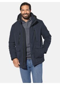 Funktionsjacke Jan Vanderstorm "Funktionsjacke FINNLUND", Herren, Gr. 60, blau (dunkelblau), Obermaterial: 100% Polyester COOLMAX PES(Coolmax)., Jacken Funktionsjacke