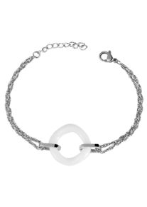 Adelia&acute;s Armband ADELIA&acute;S "Damen Armband aus Edelstahl 16+3 cm" Gr. 19, silber, Armb&auml;nder, Damen, Edelstahl, Armband