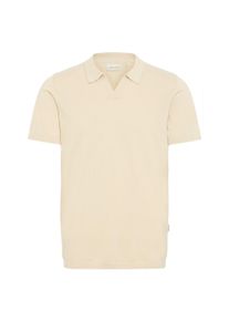 Longsleeve Blend "Strickpullover BHBray Polo", Herren, Gr. XL, beige (oyster gray), Obermaterial: 100% Baumwolle CO., Shirts Longsleeve