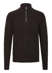 Troyer Casual Friday "Troyer CFHEINE halfzip", Herren, Gr. S, schwarz (schwarz beauty), Obermaterial: 65% Polyacryl PAN. 27% Nylon NY. 5% Wolle mw. 3% Polyester PES., Pullover Troyer
