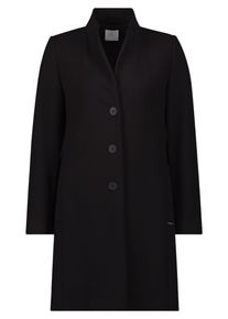 BETTY & CO Kurzmantel BETTY & CO "Blazermantel mit Kn&ouml;pfen", Damen, Gr. 38, schwarz, Obermaterial: 66% Polyester PES. 32% Viskose CV. 2% Elasthan EL., M&auml;ntel Kurzmantel