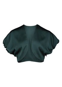 Bolerojacke Vera Mont "Bolero-Jacke kurzarm", Damen, Gr. 38, grau (dusty slate), Obermaterial: 100% Polyester PES., Jacken Bolerojacke