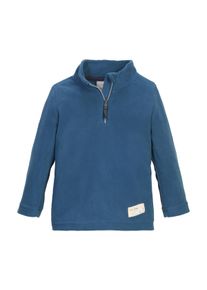 Fleecepullover "FISW 30 MNS FLC SHRT", Kinder, Gr. 86/92, dunkelpetrol, Obermaterial: 100% Polyester, FIRST INSTINCT BY Killtec, Sweatshirts Fleecepullover, Fleeceshirt mit Kinnschutz, reflektierenden Details und Namensetikett