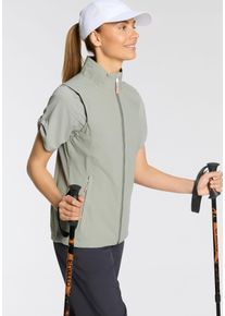 Funktionsweste Killtec, Damen, Gr. 58, gr&uuml;n (helloliv), Obermaterial: 100% Polyester. Futter: 100% Polyester, Westen Funktionsweste, aus Polyester, sportlicher Look, f&uuml;r sportliche Unternehmungen