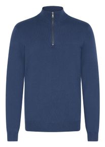 Troyer Blend "Troyer BHDAN", Herren, Gr. M, blau (marineblaus), Obermaterial: 70% Viskose CV. 30% Nylon NY., Pullover Troyer