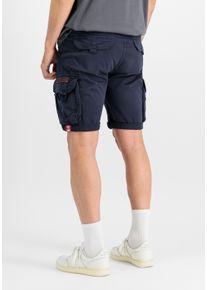 Shorts Alpha Industries "Crew Short", Herren, Gr. 36, Normalgr&ouml;&szlig;en, blau (rep.blau), Obermaterial: 98% Baumwolle, 2% Elastan; Futter: 100% Baumwolle, Hosen Shorts