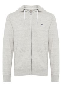 Kapuzensweatjacke Blend "Kapuzensweatjacke BHHelno", Herren, Gr. L, grau (stone mix), Obermaterial: 60% Baumwolle CO. 40% Polyester PES., Sweatjacken Kapuzensweatjacke