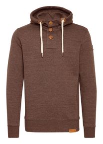 !Solid Kapuzenpullover SOLID "Hoodie SDTripStrip", Herren, Gr. M, braun (coffe b me), Obermaterial: 50% Baumwolle CO. 50% Polyester PES., unifarben, Pullover Kapuzenpullover