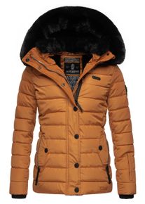 Steppjacke Navahoo "Winterjacke Milianaa", Damen, Gr. L, braun (rusty cinnamon), Obermaterial: 100% Polyester PES. Obermaterial: Futter: 100% Polyester PES. 100% Polyester PES., Jacken Steppjacke