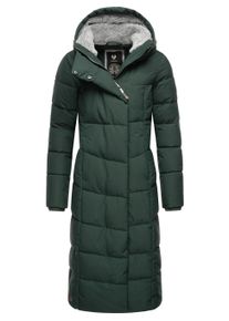 Steppmantel Ragwear "Steppmantel Pavla Extralong", Damen, Gr. XL, gr&uuml;n (dunkelgr&uuml;n), Obermaterial: 100% Polyester PES. Obermaterial: Futter: 100% Polyester PES. 100% Polyester PES., M&auml;ntel Steppmantel