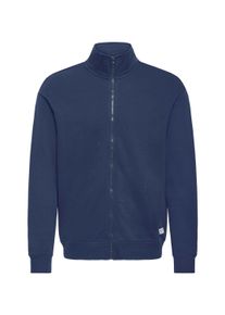 Sweatjacke Blend "Trainingsjacke BHMBrise", Herren, Gr. M, blau (marineblaus), Obermaterial: 60% Baumwolle CO. 40% Polyester PES., Sweatjacken Sweatjacke