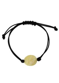 Armband OSTSEE-SCHMUCK "- Jana - Bernstein -" Gr. 19, gelb, Armb&auml;nder, Damen, Bernstein, Armband