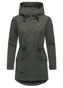 Parka Ragwear "Outdoorjacke Alysa", Damen, Gr. L, gr&uuml;n (schwarz olive25), Obermaterial: 100% Polyester PES. Obermaterial: Futter: 100% Polyester PES., Jacken Parka
