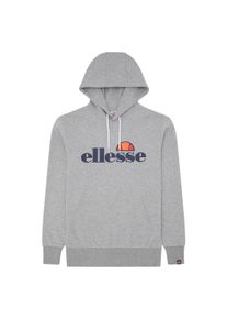 Sweatshirt Ellesse "Sweatshirt SL Gottero OH Hoody", Herren, Gr. M, grau, Obermaterial: 80% Baumwolle CO. 20% Polyester PES., Sweatshirts Sweatshirt
