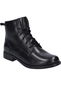 Stiefelette Josef Seibel "Simona 05, schwarz", Damen, Gr. 40, schwarz, Obermaterial: 100% Rindsleder Leather cow., Schuhe Stiefelette